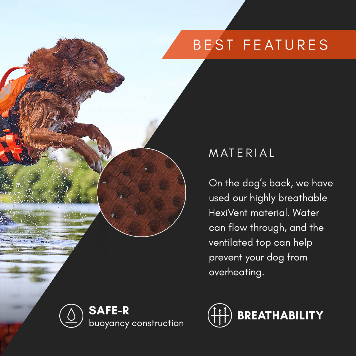 Non-Stop Dogwear Protector Life Jacket