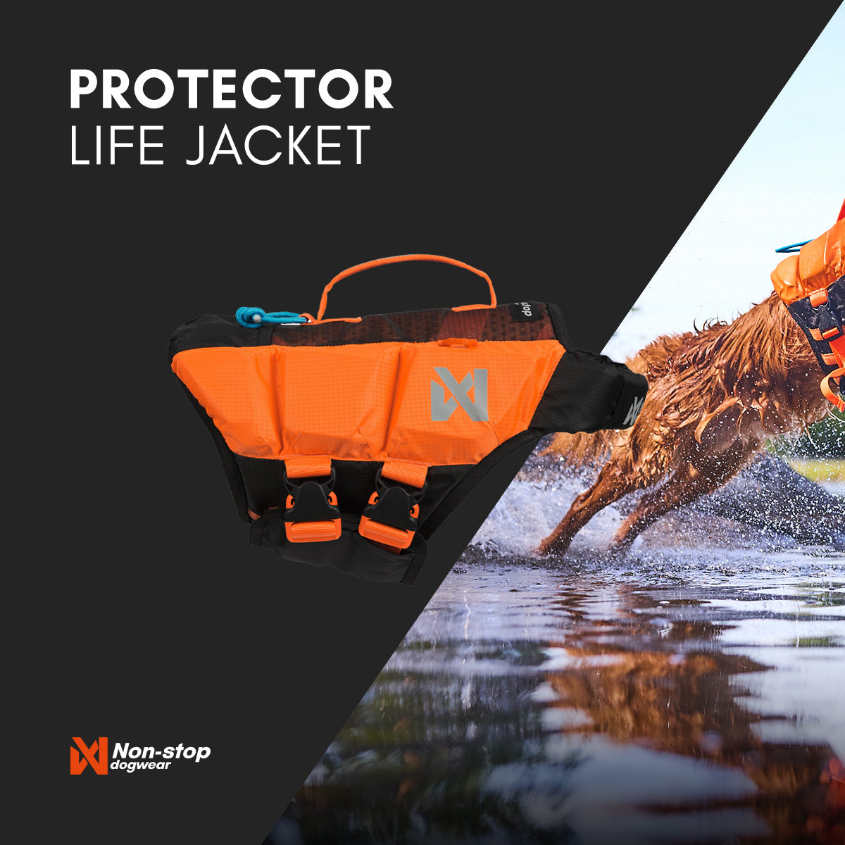 Non-Stop Dogwear Protector Life Jacket