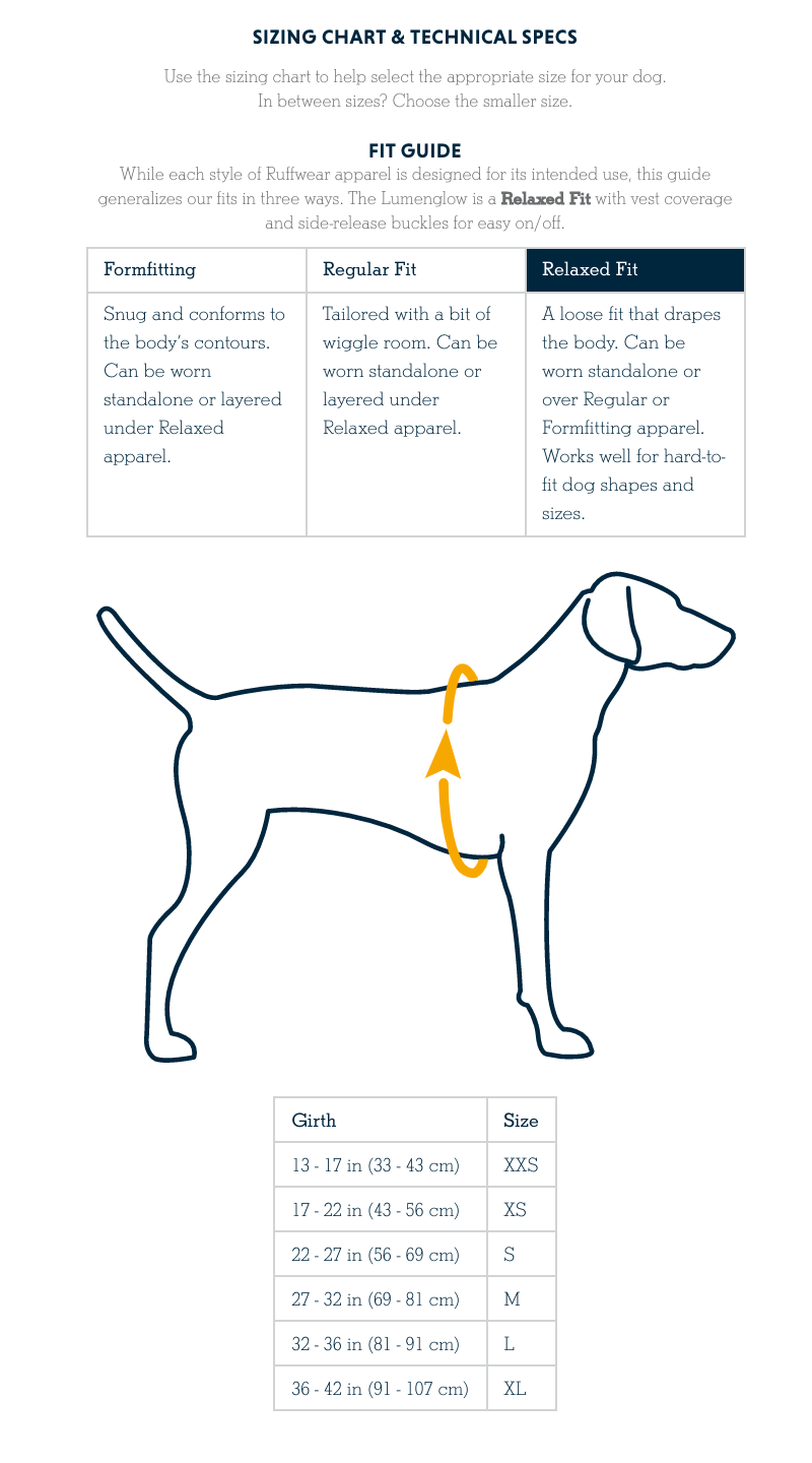 Ruffwear Lumenglow High-Vis Jacket