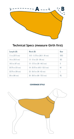 Ruffwear Undercoat Water Jacket