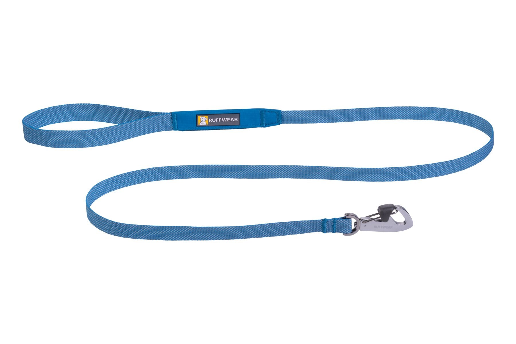 Dog leash with light outlet